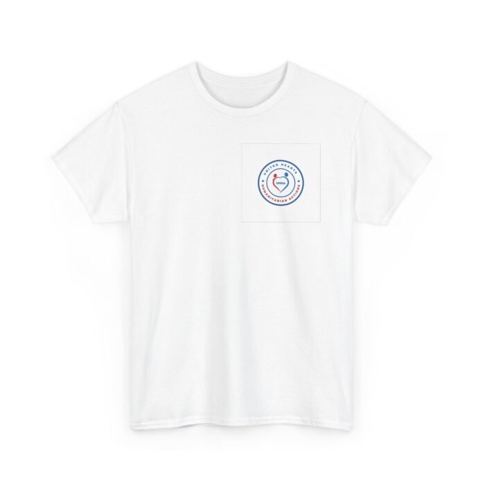 Unisex Humanitarian Actions Tee - Support United Hearts - Image 3